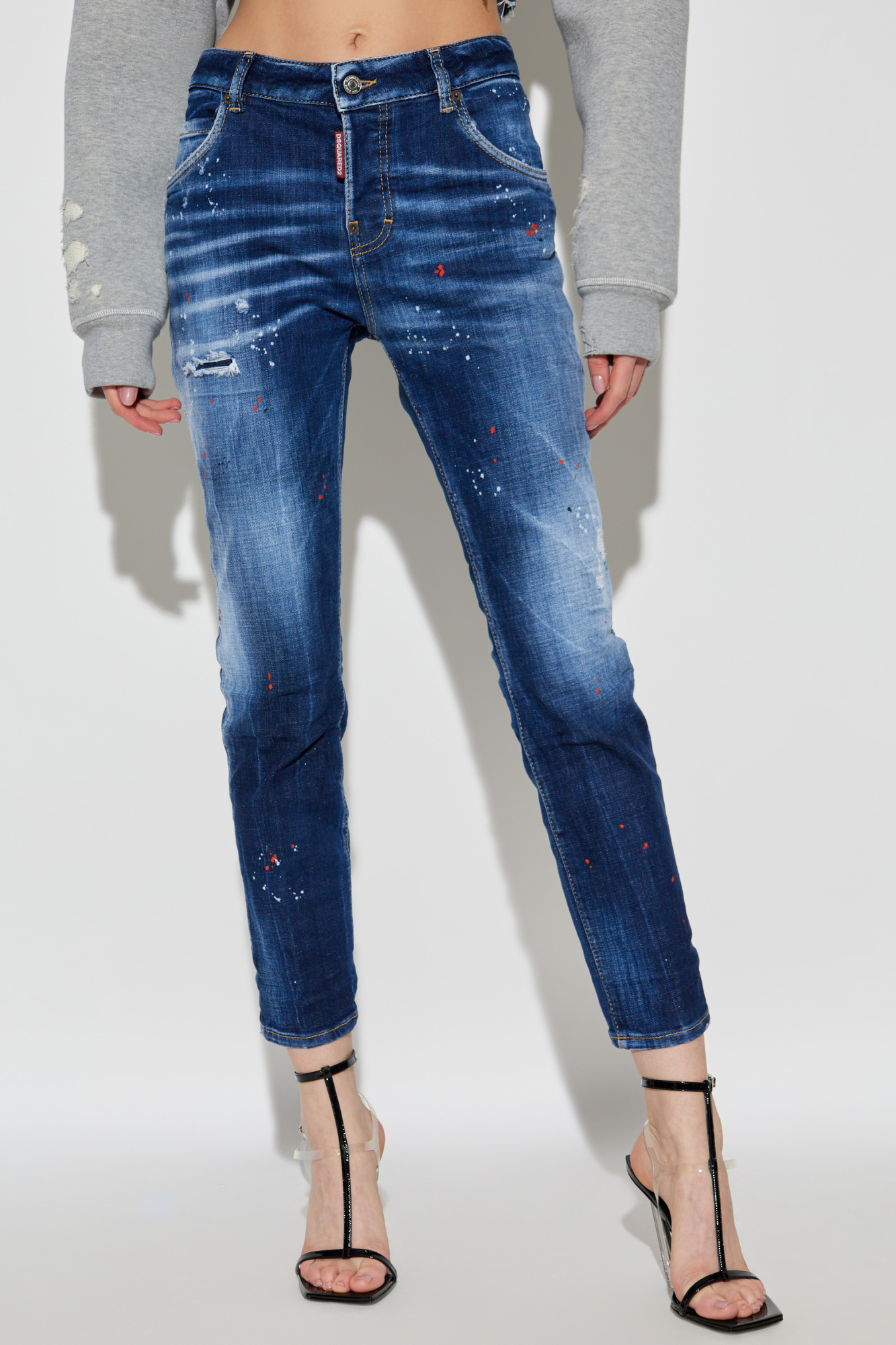 Navy blue 'Cool Girl' jeans Dsquared2 - Vitkac France